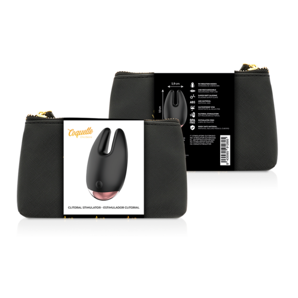 COQUETTE CHIC DESIRE ESTIMULADOR CLÍTORIS NEGRO / GOLD - Imagen 2