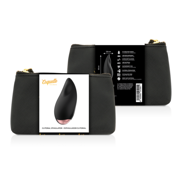 COQUETTE CHIC DESIRE ESTIMULADOR CLÍTORIS NEGRO / GOLD - Imagen 2