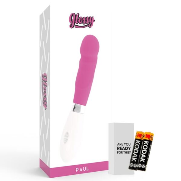 GLOSSY PAUL VIBRADOR ROSA - Imagen 4