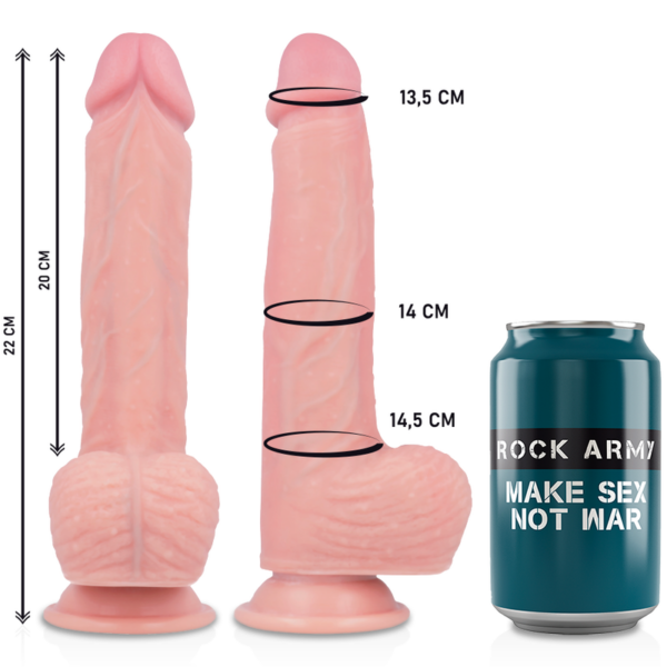 ROCKARMY HAWK ROTADOR Y VIBRADOR 22 CM - Imagen 3