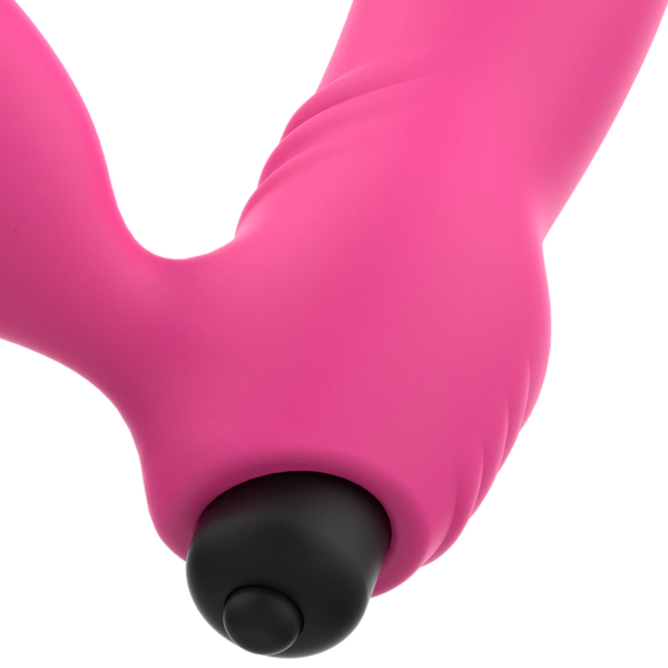OHMAMA BIX VIBRADOR DOBLE ESTIMULACIÓN XMAS EDITION ROSA - Imagen 5