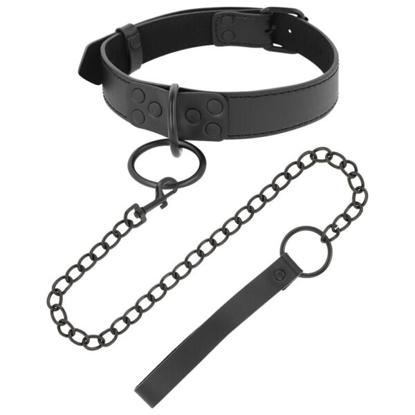 DARKNESS COLLAR CON CADENA NEGRO - Imagen 2