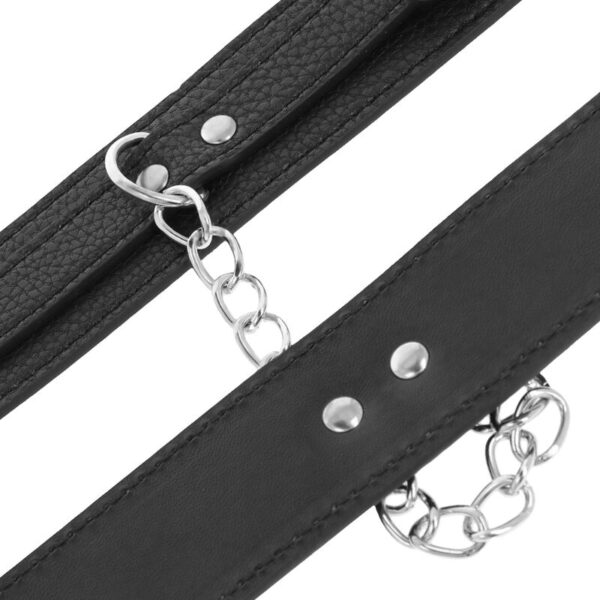 DARKNESS ESPOSAS LEATHER NEGRO - Imagen 3