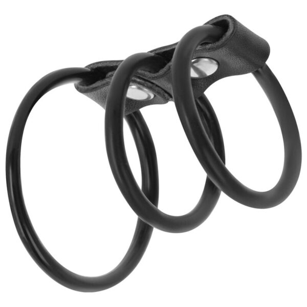 DARKNESS SET DE 3 ANILLAS PENE FLEXIBLE - Imagen 2
