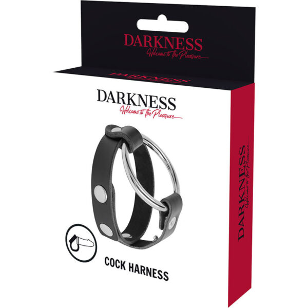 DARKNESS ANILLO PARA PENE Y TESTÍCULOS BDSM - Imagen 5