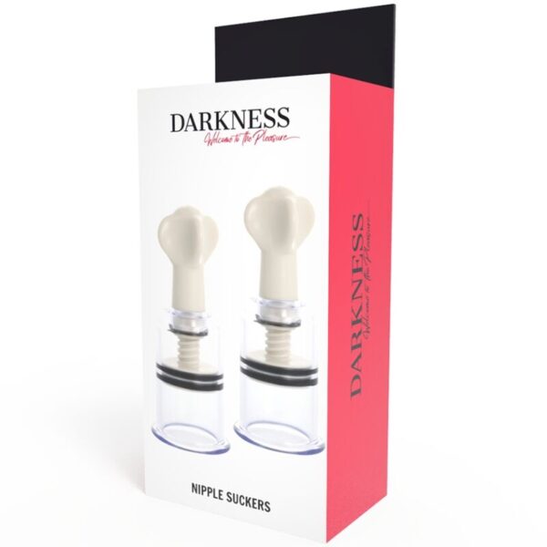 DARKNESS SUCCIONADOR PEZONES TRANSPARENTE 5CM DIAMETRO - Imagen 4