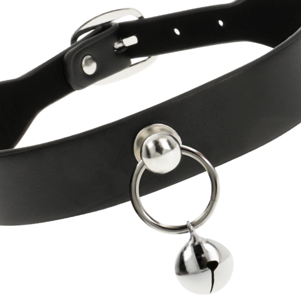 COQUETTE CHIC DESIRE COLLAR CUERO VEGANO ACCESORIO WOMAN CASCABEL - Imagen 4