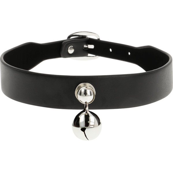 COQUETTE CHIC DESIRE COLLAR CUERO VEGANO ACCESORIO WOMAN CASCABEL - Imagen 3