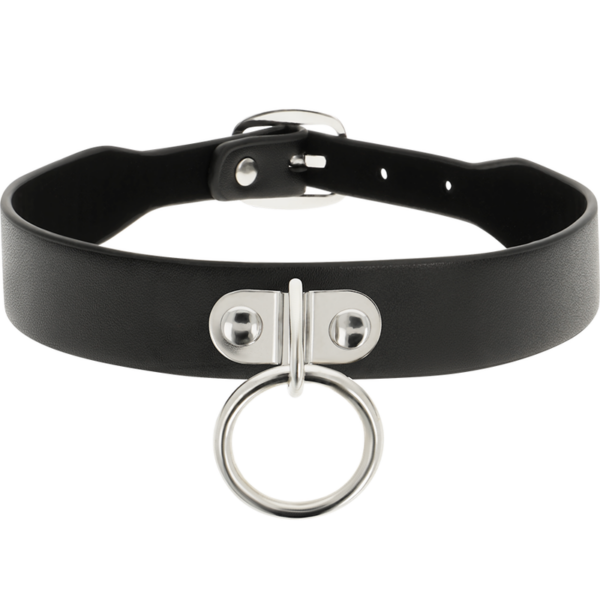 COQUETTE CHIC DESIRE COLLAR CUERO VEGANO ACCESORIO WOMAN FETISH - Imagen 3