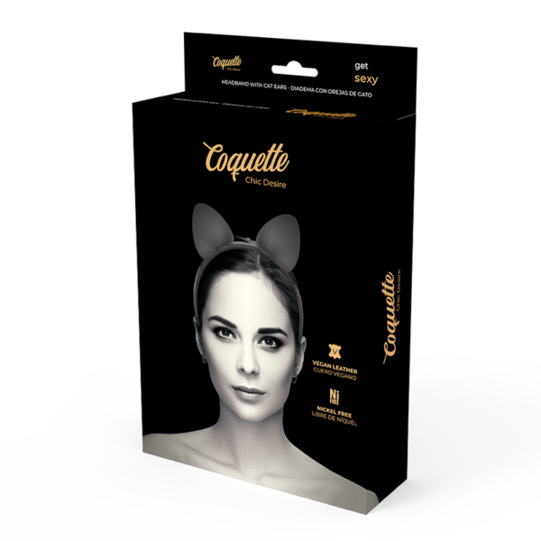 COQUETTE CHIC DESIRE DIADEMA CON OREJAS DE GATO - Imagen 5