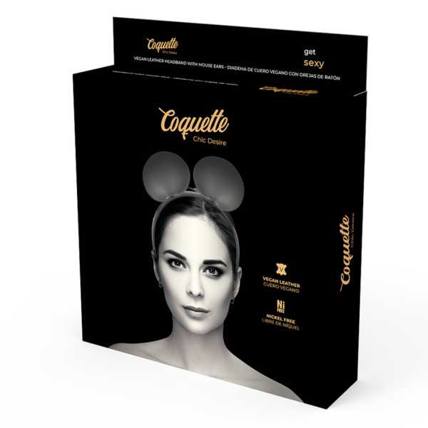 COQUETTE CHIC DESIRE DIADEMA CON OREJAS DE MOUSE - Imagen 5