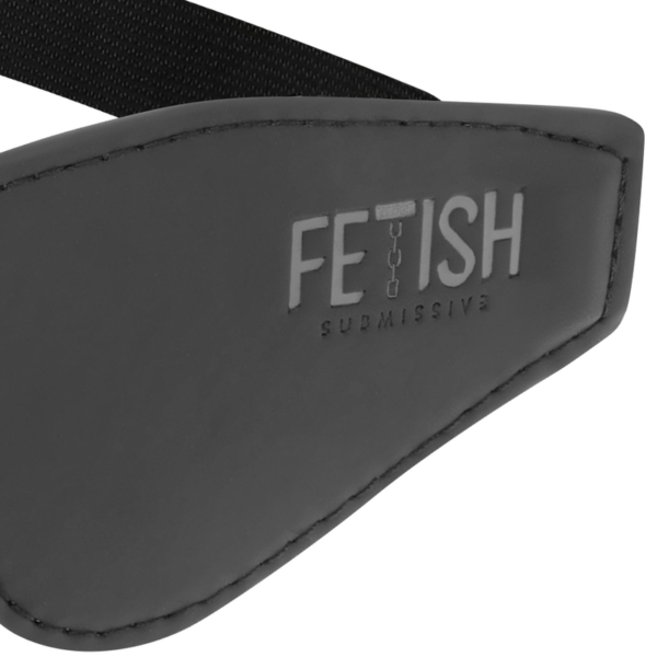 FETISH SUBMISSIVE ANTIFAZ CUERO VEGANO CON FORRO DE NOPRENO - Imagen 3