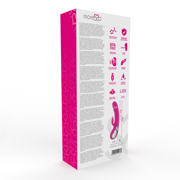 MORESSA DUSTIN PREMIUM SILICONE RECARGABLE - Imagen 4