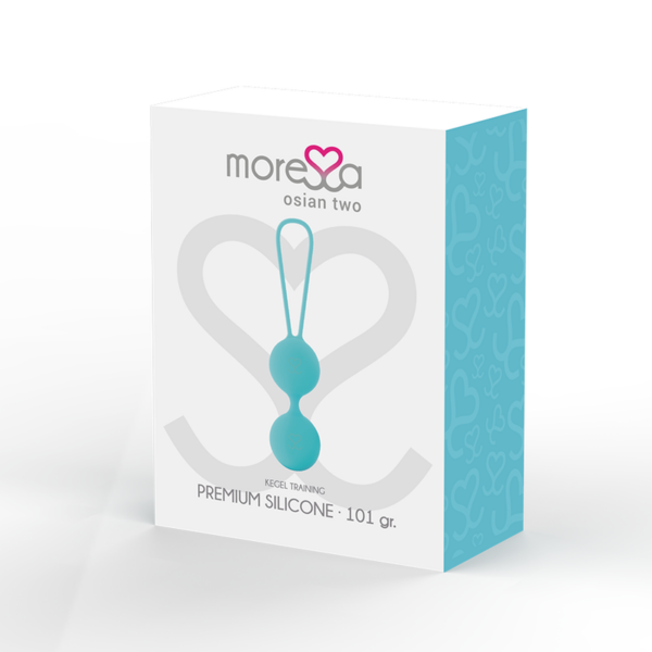 MORESSA OSIAN TWO PREMIUM SILICONA TURQUESA - Imagen 3