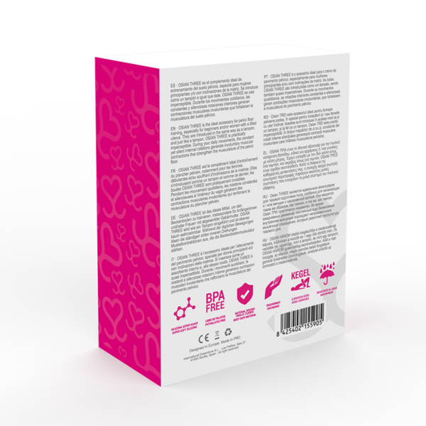 MORESSA OSIAN THREE PREMIUM SILICONA ROSA - Imagen 4