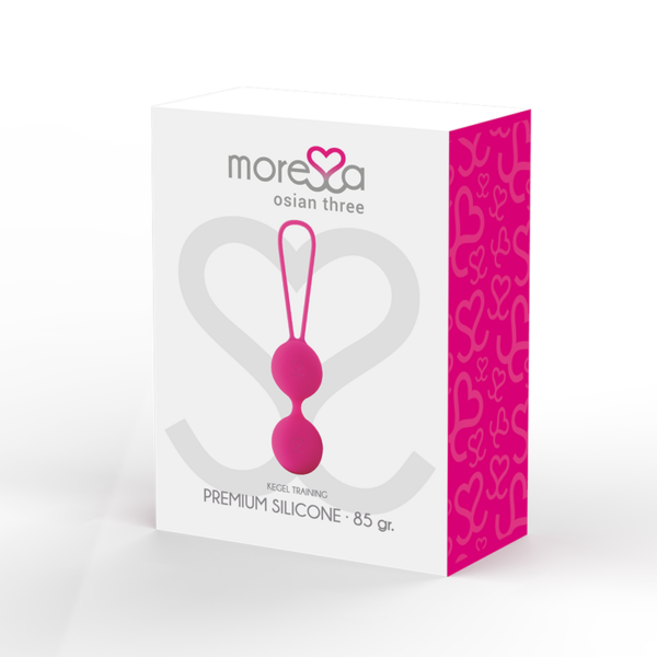 MORESSA OSIAN THREE PREMIUM SILICONA ROSA - Imagen 3