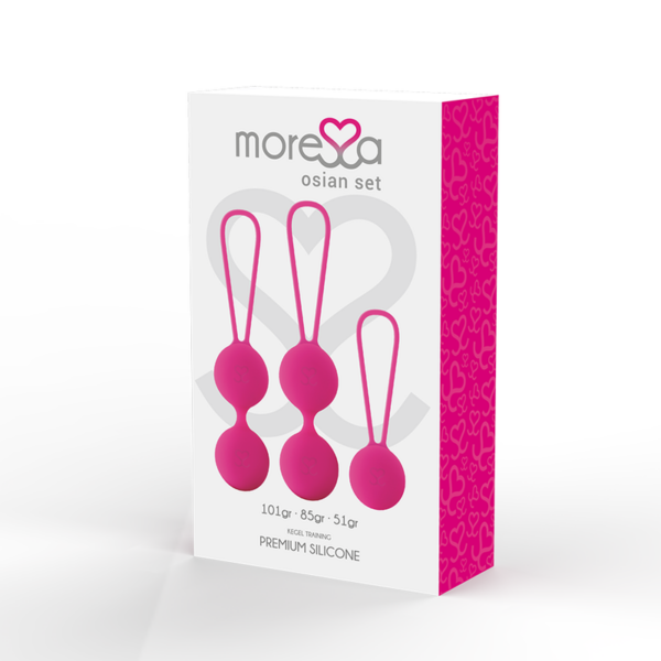 MORESSA OSIAN SET PREMIUM SILICONA ROSA - Imagen 3