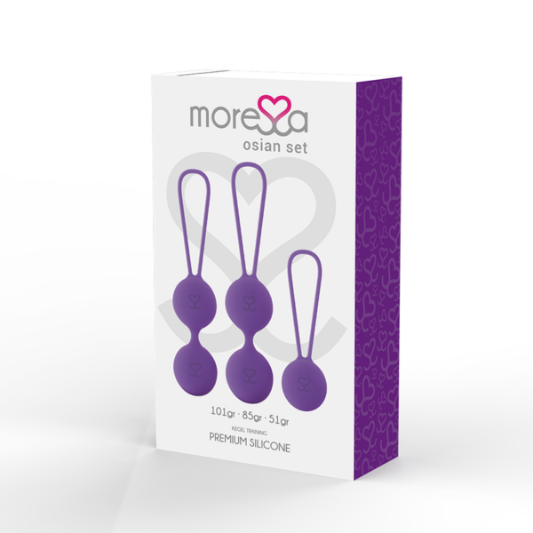 MORESSA OSIAN SET PREMIUM SILICONA LILA - Imagen 3