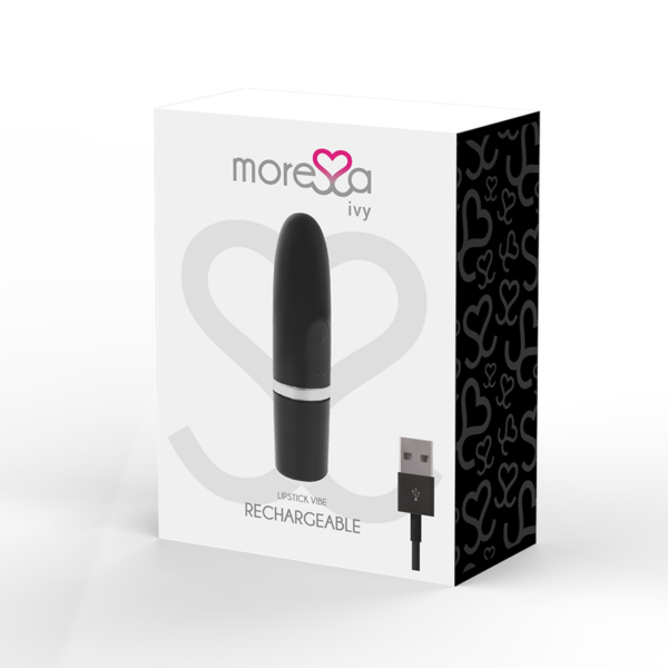 MORESSA IVY VIBRADOR ESTIMULADOR VIAJE NEGRO - Imagen 3
