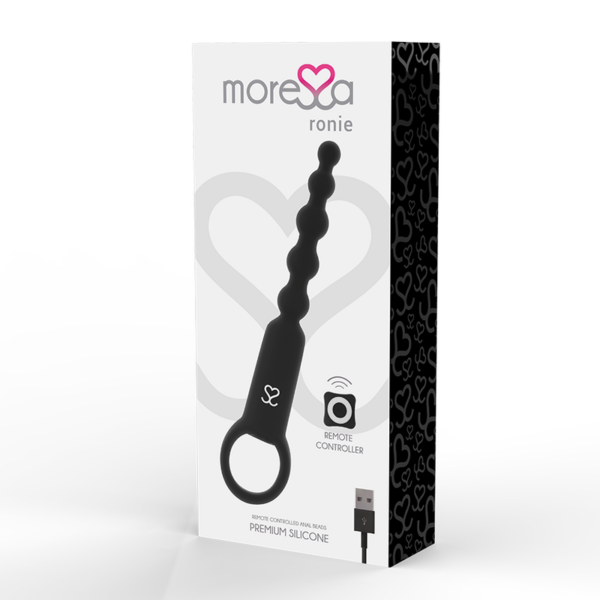 MORESSA RONIE CONTROL REMOTO PLACER ANAL NEGRO - Imagen 3