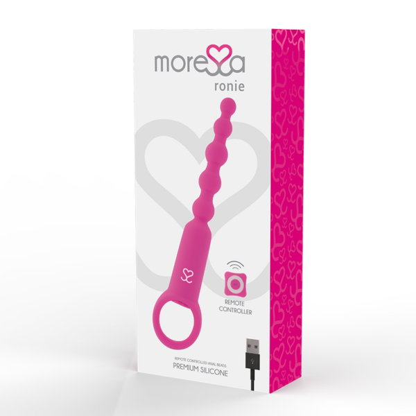 MORESSA RONIE CONTROL REMOTO PLACER ANAL ROSA - Imagen 3