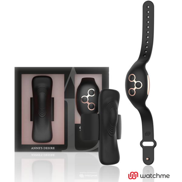 ANNE'S DESIRE PANTY PLEASURE TECNOLOGÍA WATCHME NEGRO/GOLD