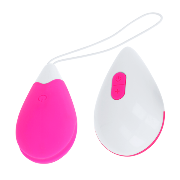 OH MAMA HUEVO VIBRADOR 10 MODOS - ROSA Y BLANCO - Imagen 2