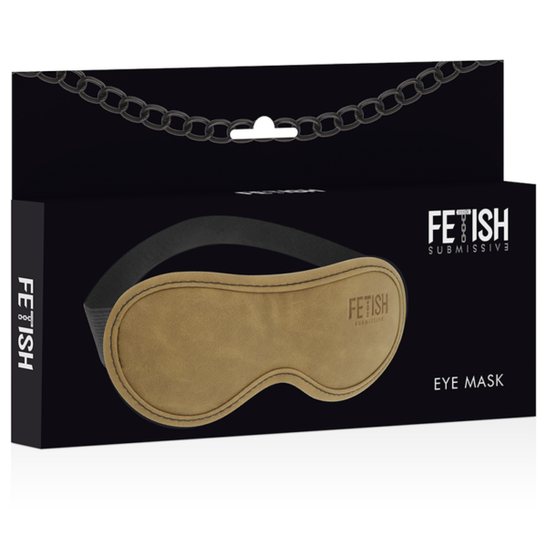 FETISH SUBMISSIVE ORIGEN ANTIFAZ CUERO VEGANO CON FORRO DE NEOPRENO - Imagen 4