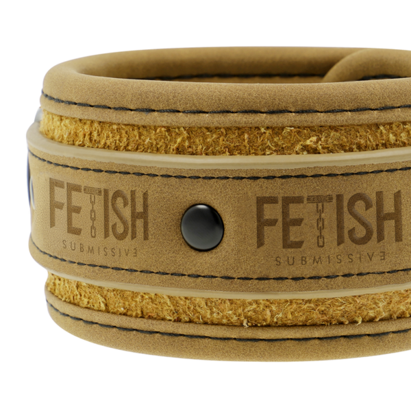 FETISH SUBMISSIVE ORIGEN ESPOSAS TOBILLOS CUERO VEGANO CON FORRO DE NEOPRENO - Imagen 4