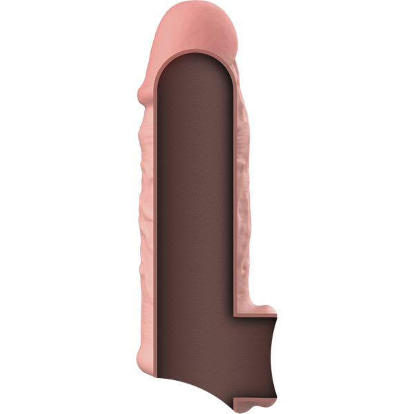 VIRILXL EXTENSION DE PENE LIQUID SILICONE V7 NATURAL - Imagen 4