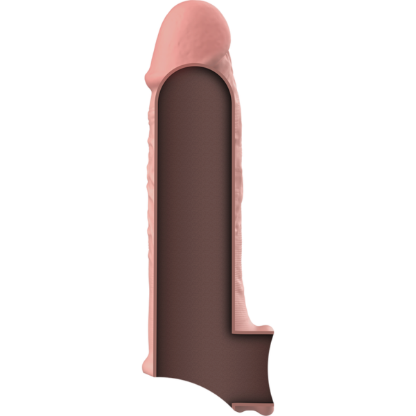 VIRILXL EXTENSION DE PENE LIQUID SILICONE V9 NATURAL - Imagen 4