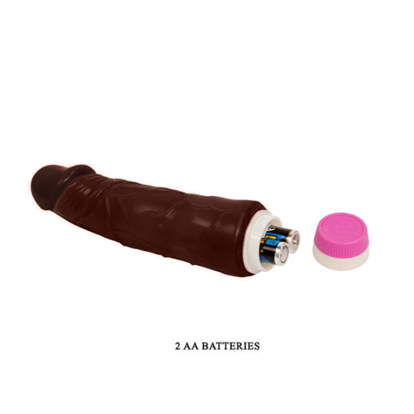 WAVES OF PLEASURE VIBRADOR 19,5 CM MULATO - Imagen 4