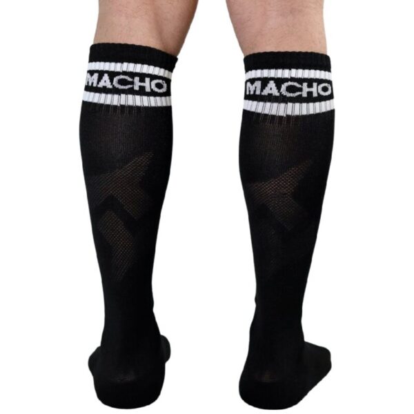 MACHO CALCETINES LARGOS TALLA UNICA NEGRO - Imagen 3
