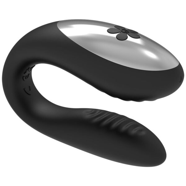 BRILLY GLAM WE LOVE VIBRADOR PARA PAREJAS CONTROL REMOTO NEGRO - Imagen 5