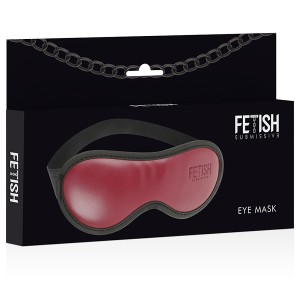 FETISH SUBMISSIVE DARK ROOM ANTIFAZ CUERO VEGANO CON FORRO DE NEOPRENO - Imagen 4
