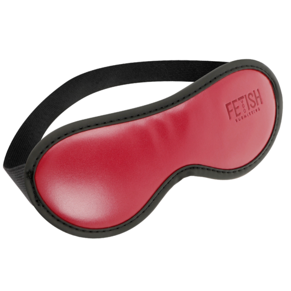 FETISH SUBMISSIVE DARK ROOM ANTIFAZ CUERO VEGANO CON FORRO DE NEOPRENO - Imagen 2