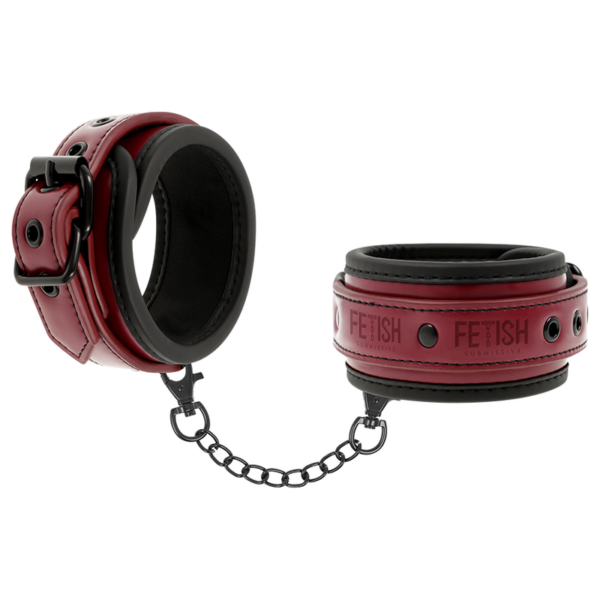 FETISH SUBMISSIVE DARK ROOM ESPOSAS CUERO VEGANO CON FORRO DE NEOPRENO - Imagen 2