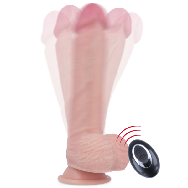ROCKARMY ARNÉS + LIQUID SILICONE VIBRADOR CONTROL REMOTO PREMIUM APACHE 22CM - Imagen 5