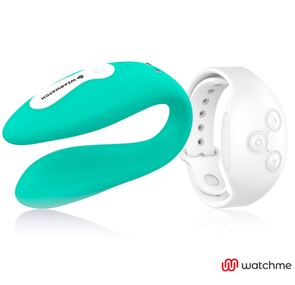 WEARWATCH VIBRADOR DUAL TECHNOLOGY WATCHME AGUA MARINA / NÍVEO - Imagen 2