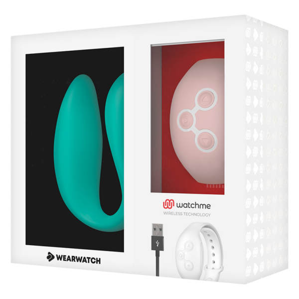 WEARWATCH VIBRADOR DUAL TECHNOLOGY WATCHME AGUA MARINA / ROSA - Imagen 3