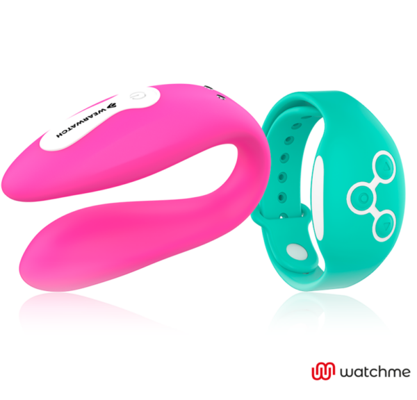 WEARWATCH VIBRADOR DUAL TECHNOLOGY WATCHME FUCSIA / AGUA MARINA - Imagen 2