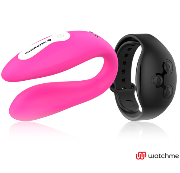 WEARWATCH VIBRADOR DUAL TECHNOLOGY WATCHME FUCSIA /AZABACHE - Imagen 2
