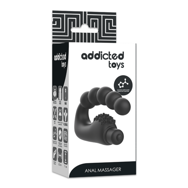 ADDICTED TOYS MASAJEADOR ANAL PROSTATICO CON VIBRACIÓN - Imagen 5