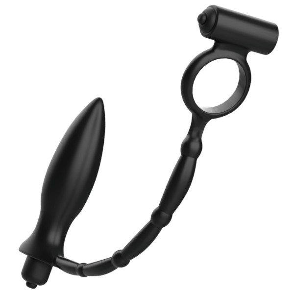 ADDICTED TOYS PLUG ANAL CON ANILLO VIBRADOR - Imagen 2