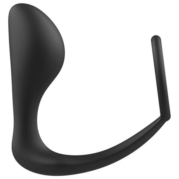 ADDICTED TOYS  PLUG ANAL CON ANILLO SILICONA NEGRO - Imagen 5