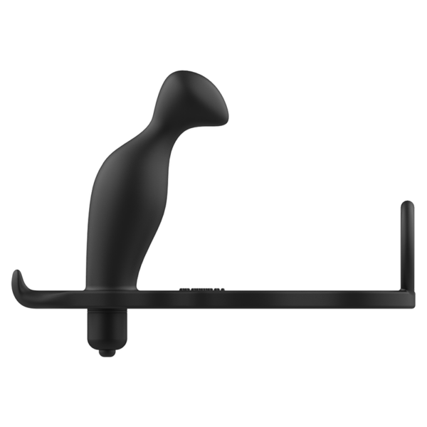 ADDICTED TOYS  PLUG ANAL CON ANILLO SILICONA NEGRO - Imagen 3