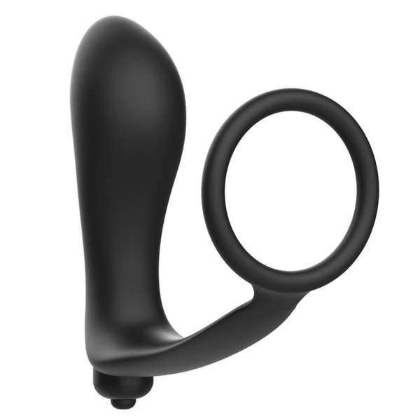 ADDICTED TOYS PLUG ANAL VIBRADOR  CON ANILLO PENE - Imagen 2