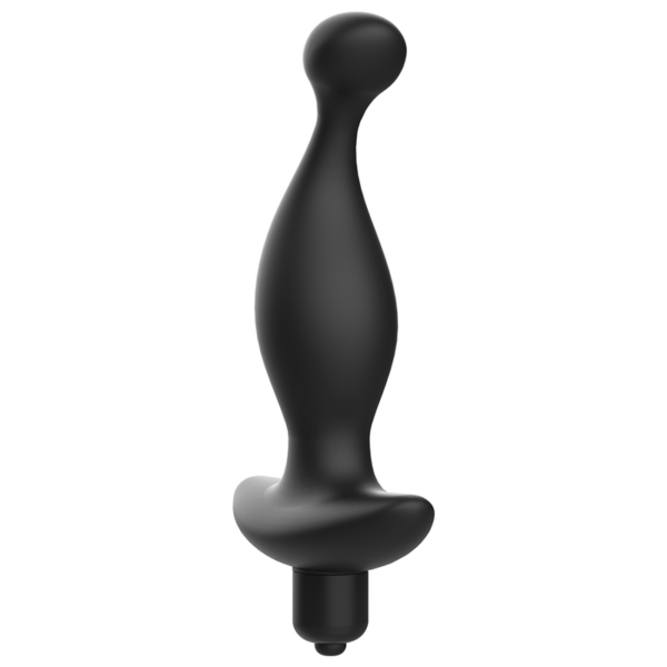 ADDICTED TOYS  MASAJEADOR ANAL CON VIBRACIÓN NEGRO - Imagen 4
