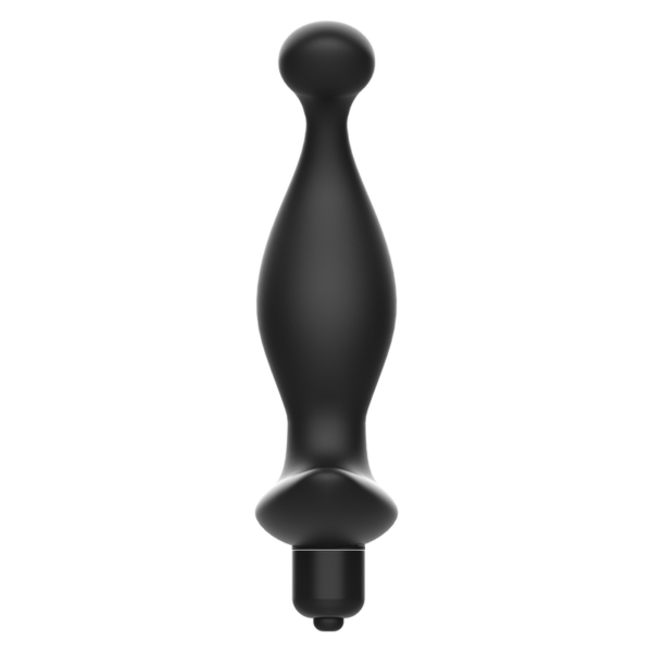 ADDICTED TOYS  MASAJEADOR ANAL CON VIBRACIÓN NEGRO - Imagen 5