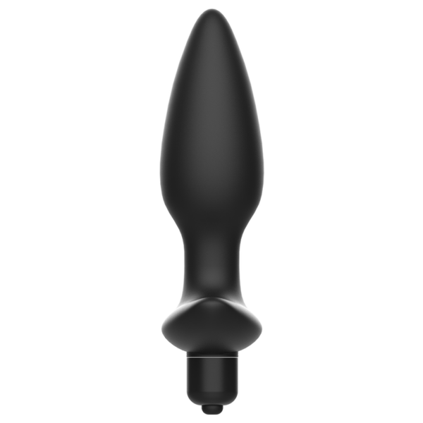 ADDICTED TOYS  MASAJEADOR PLUG ANAL CON VIBRACIÓN NEGRO - Imagen 4